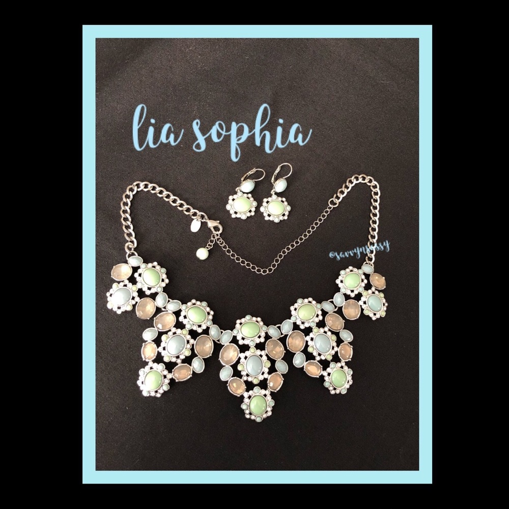 lia sophia Statement Necklace